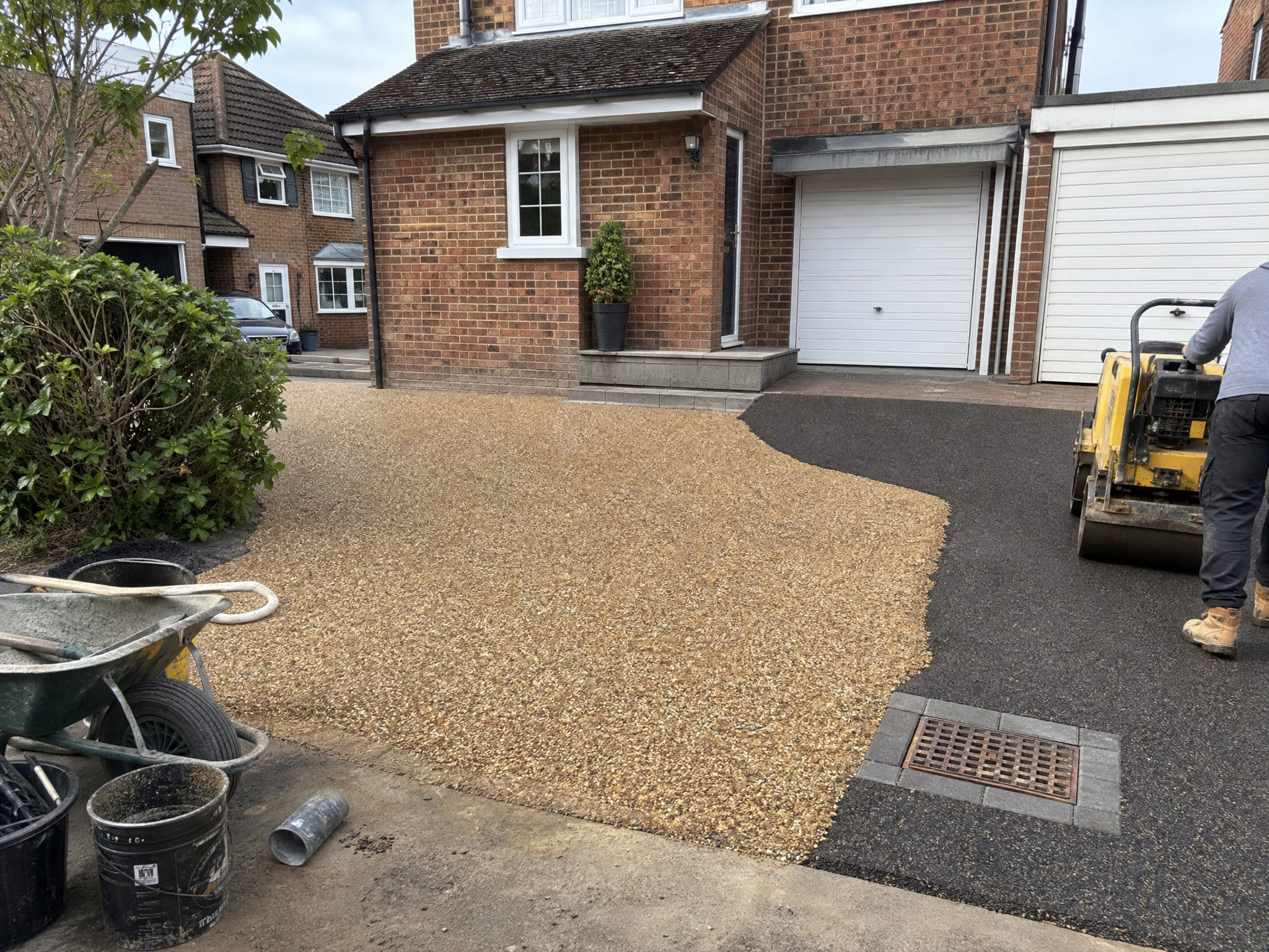 Property context showing the area relevant to resin bound vs resin bonded: which do you need? at a British home